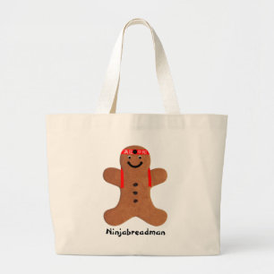 Grand Tote Bag Biscuit Ninjabreadman (biscuit)