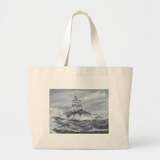 Grand Tote Bag Bismarck outre de la côte 1900hrs 23rdMay du (Devant)
