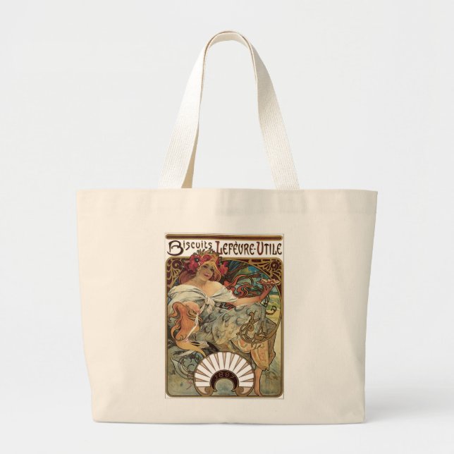 Grand Tote Bag Bisuits Lefevre Utile (Devant)