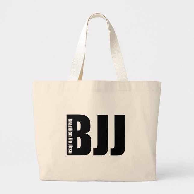 Grand Tote Bag BJJ - Brésilien Jiu Jitsu (Devant)