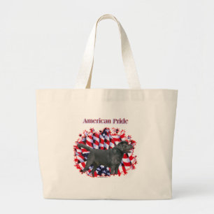 Grand Tote Bag Black Labrador Pride