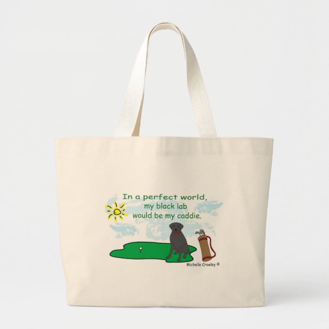 Grand Tote Bag BlackLab (Devant)