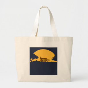 Grand Tote Bag blaireau de miel