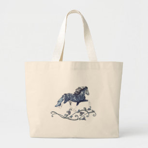 Grand Tote Bag Blámóða