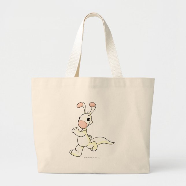Grand Tote Bag Blanc de Blumaroo (Devant)