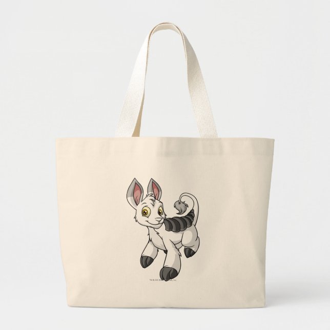 Grand Tote Bag Blanc de Bori (Devant)