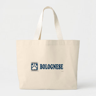 Grand Tote Bag Bleu bolonais