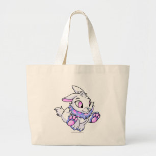 Grand Tote Bag Bleu de Cybunny