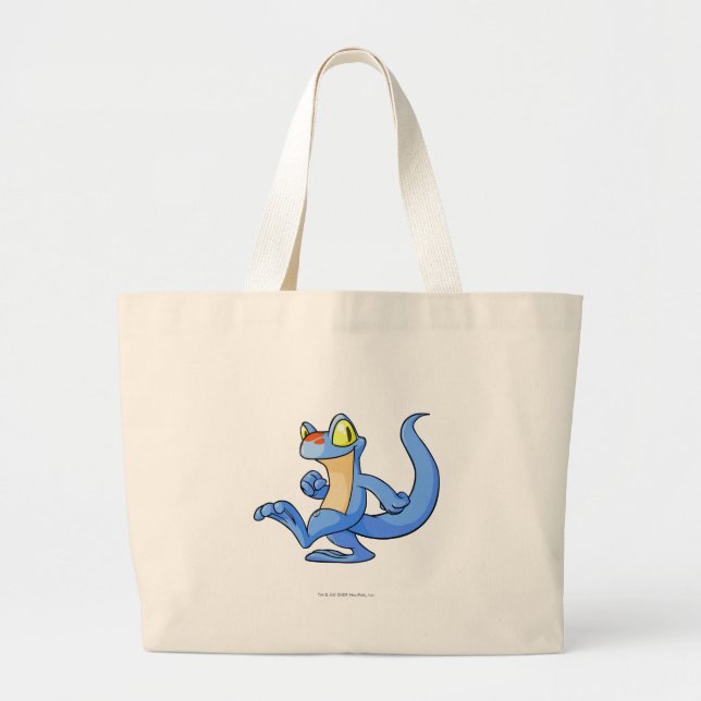 Grand Tote Bag Bleu de Techo (Devant)