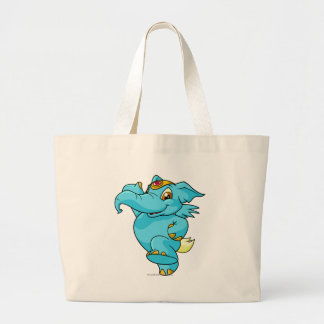 Grand Tote Bag Bleu d'Elephante