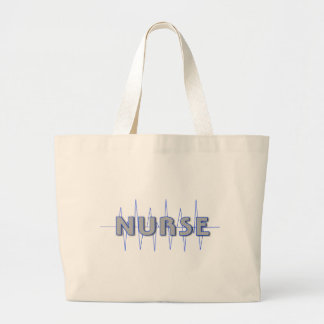 GRAND TOTE BAG BLEU D'INFIRMIÈRE