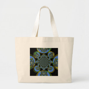 Grand Tote Bag Bleu vintage