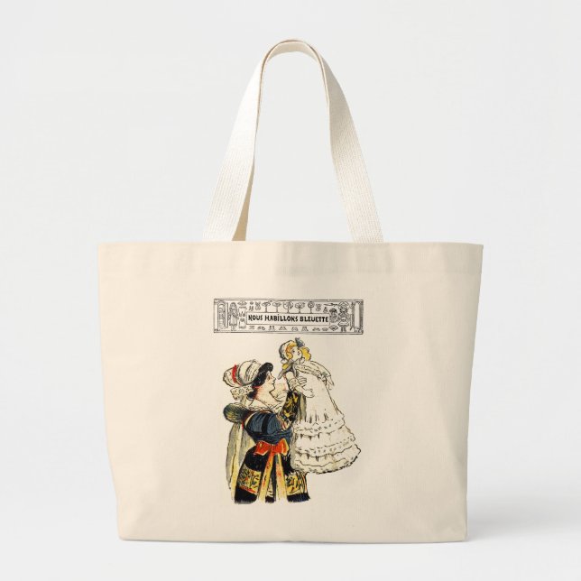 Grand Tote Bag Bleuette (Devant)