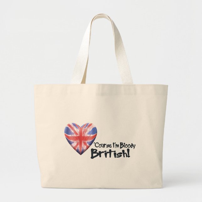 Grand Tote Bag Bloody les Anglais (Devant)