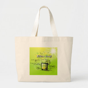 Grand Tote Bag Boire Cocktail Recette