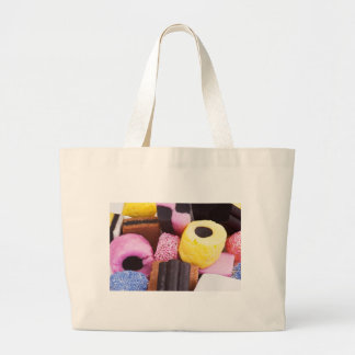 Grand Tote Bag bonbons célèbres de réglisse