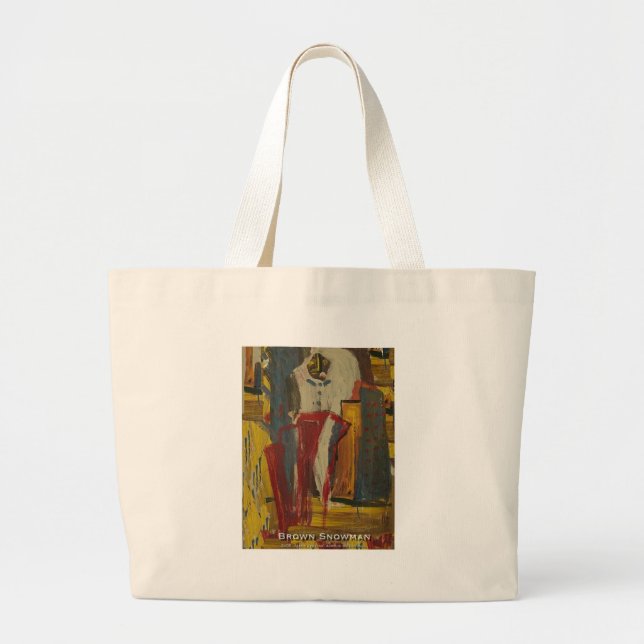 Grand Tote Bag bonhomme (Devant)