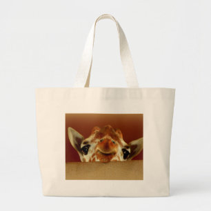 Grand Tote Bag Bonjour girafe