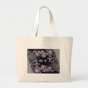 Grand Tote Bag Bonjour Je T'Aime