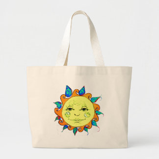 Grand Tote Bag Bonjour soleil
