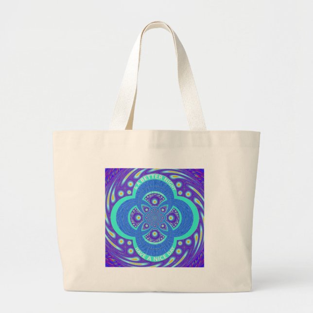 Grand Tote Bag Bonne journée (Devant)