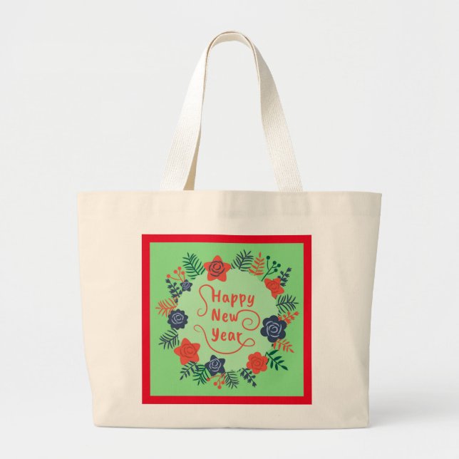 GRAND TOTE BAG BONNE NOUVELLE ANNÉE (Devant)