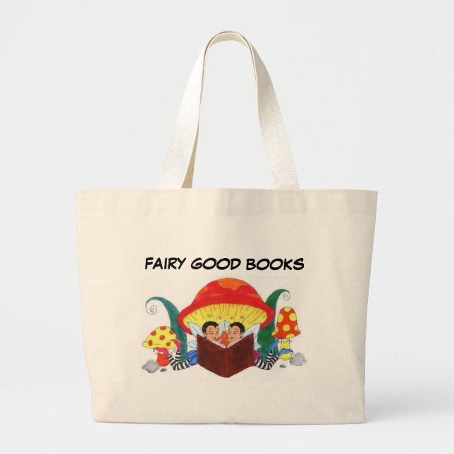 GRAND TOTE BAG BONS LIVRES FÉERIQUES (Devant)