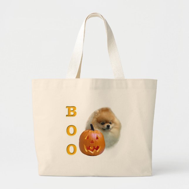 Grand Tote Bag Boo de Poméranie (Devant)