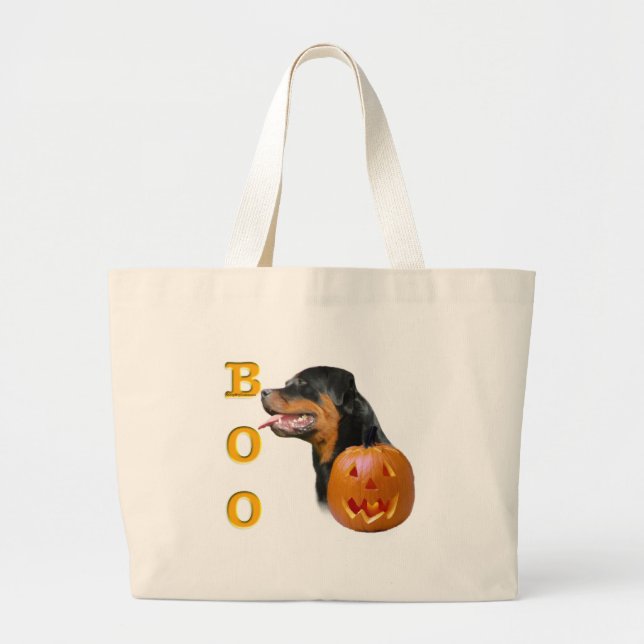 Grand Tote Bag Boo Rottweiler (Devant)