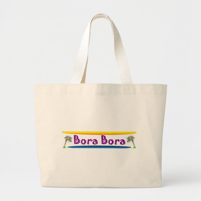Grand Tote Bag Bora Bora (Devant)