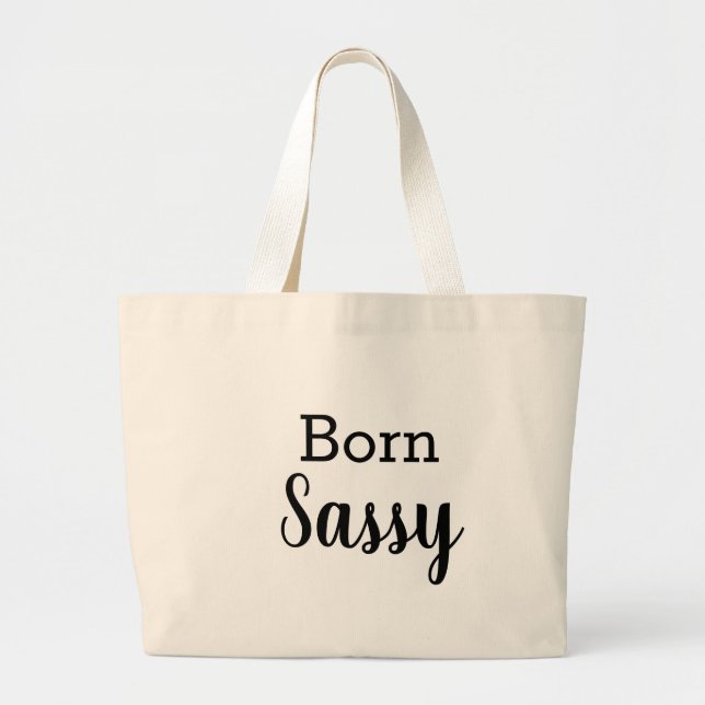 Grand Tote Bag BORN SASSY fourre-tout (Devant)