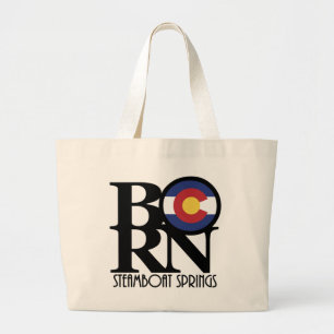 Grand Tote Bag BORN Steamboat Springs Colorado