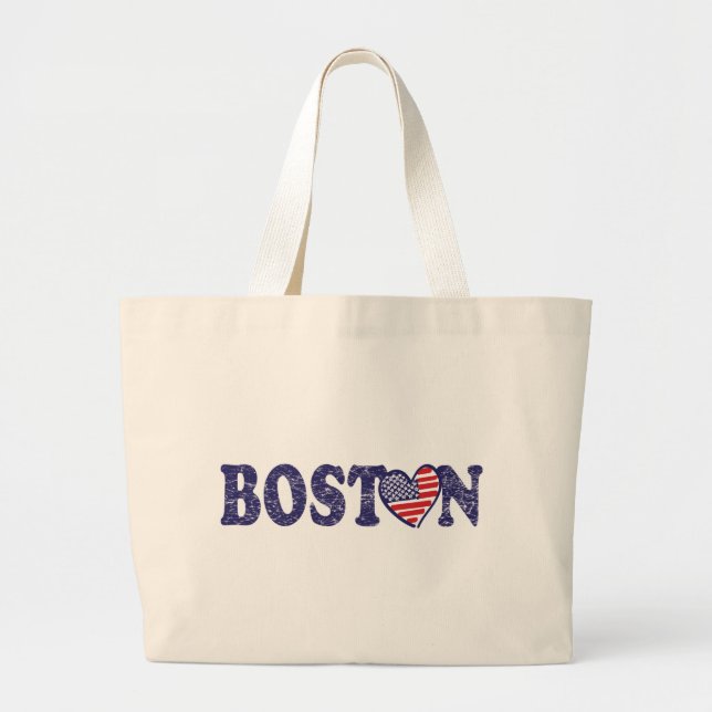 Grand Tote Bag Boston Strong (Devant)