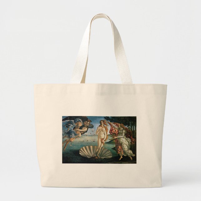 Grand Tote Bag Botticelli naissance de Vénus (Devant)
