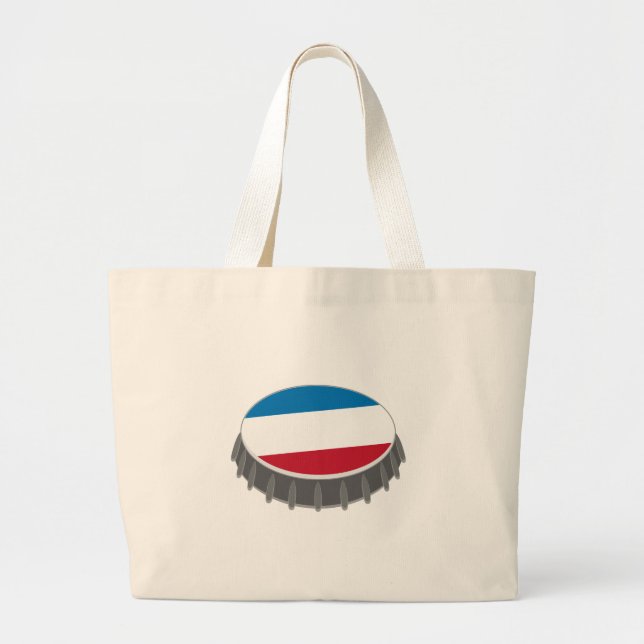 Grand Tote Bag Bottle Cap (Devant)