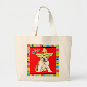 Grand Tote Bag Bouledogue de fiesta