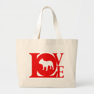 Grand Tote Bag Bouledogue français