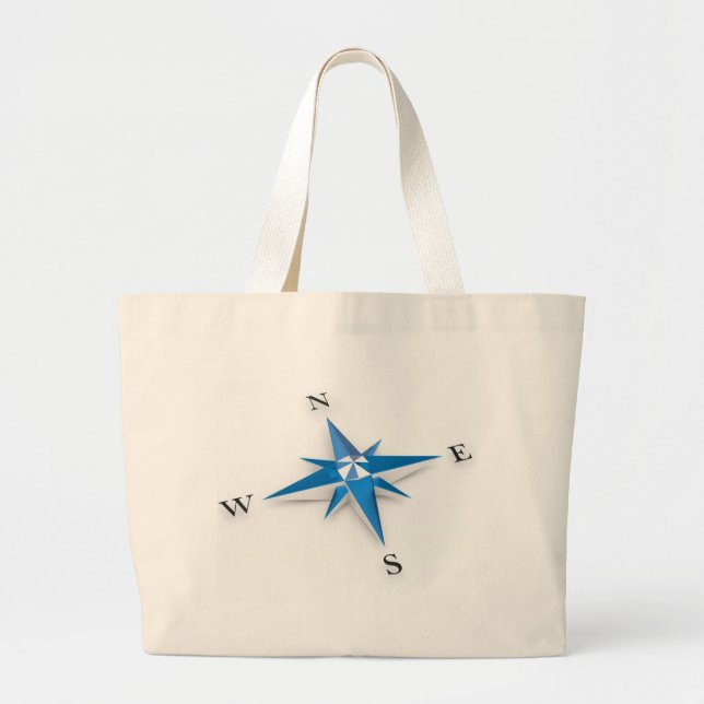 Grand Tote Bag Boussole (Devant)