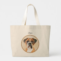 Boxer Dog Peinture Non Décroché Art animal origina