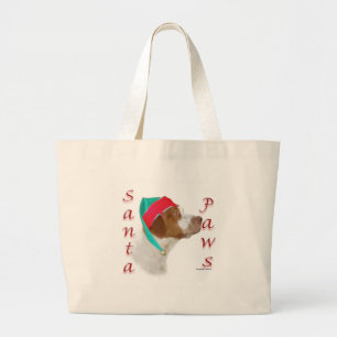 Grand Tote Bag Bretagne Espagne Père Noël Paws