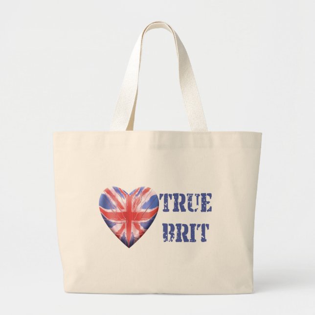 Grand Tote Bag Britannique vrai (Devant)