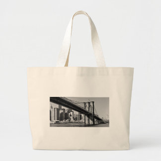 Grand Tote Bag Brooklyn Bridge New York City