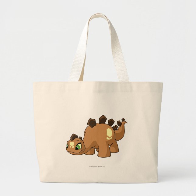 Grand Tote Bag Brun de Chomby (Devant)