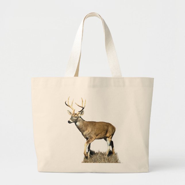Grand Tote Bag Buck White Tailed (Devant)