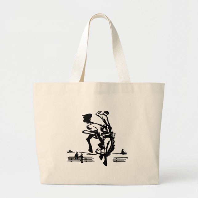 Grand Tote Bag Bucking (Devant)