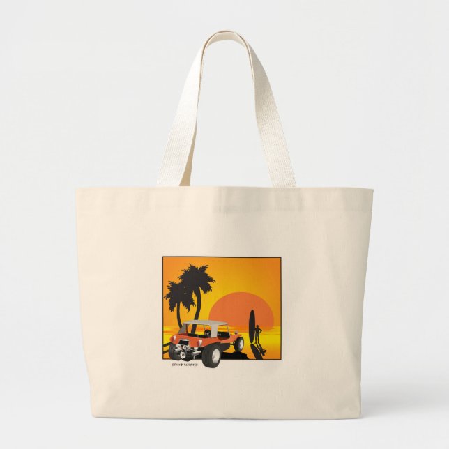 Grand Tote Bag Buggy and Surfer (Devant)
