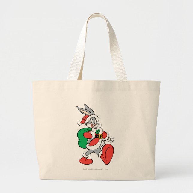 Grand Tote Bag BUGS BUNNY™ Santa (Devant)