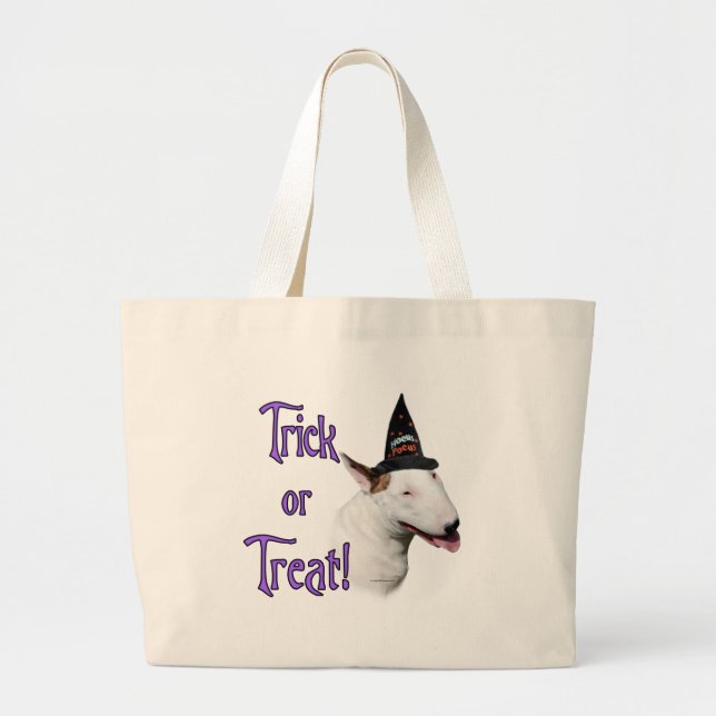 Grand Tote Bag Bull Terrier Trick (Devant)