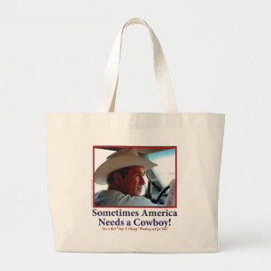 Grand Tote Bag BUSH-CASQUETTE.-white-Cowboy-eps