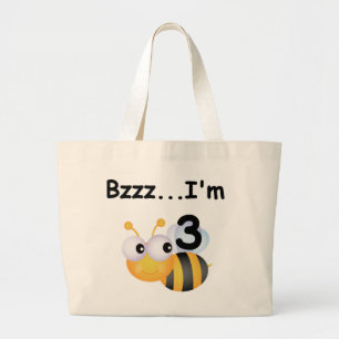 Grand Tote Bag Buzz Bumblebee 3e Anniversaire T-shirts et cadeaux
